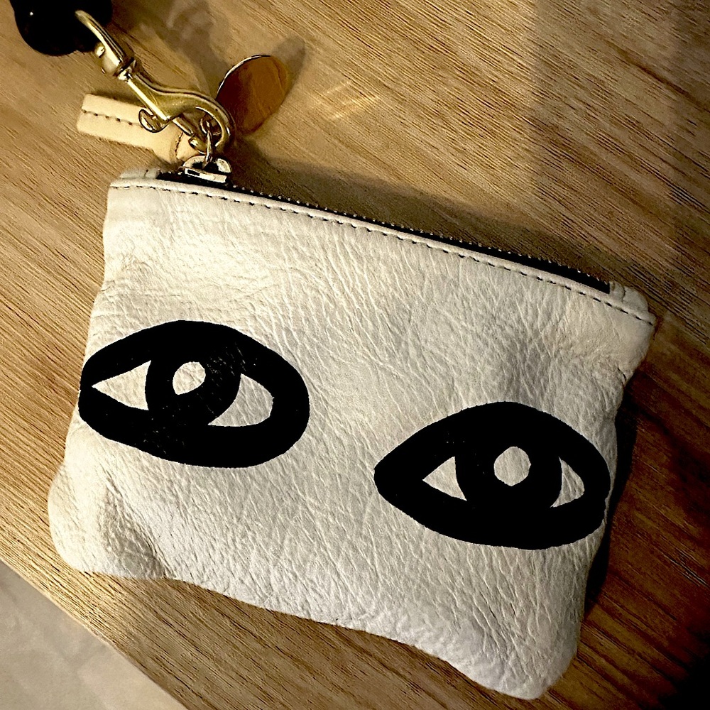 Clare V. Coin Clutch w/ wrist strap